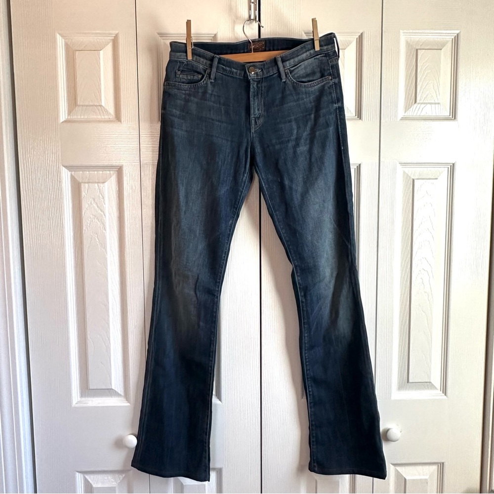 MOTHER The Outsider Midrise Bootcut Jean in Deja Vu